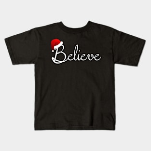 Believe Best Santa Kids T-Shirt